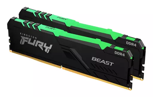 Kingston Technology FURY Beast RGB memory module 64 GB 2 x 32 GB DDR4 3200 MHz