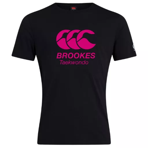 OxfordBrookesUniversity_Taekwondo_ClubPlainCottonTee_Black_Front.png