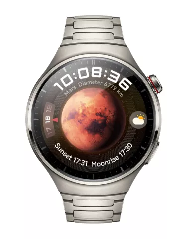 Huawei WATCH 4 Pro 3.81 cm (1.5") AMOLED 48 mm Digital 466 x 466 pixels Touchscreen Titanium Wi-Fi GPS (satellite)