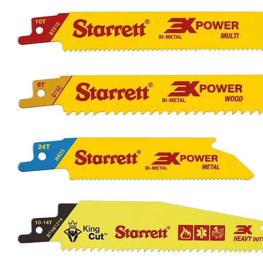 Starrett Reciprocating Saw Blades