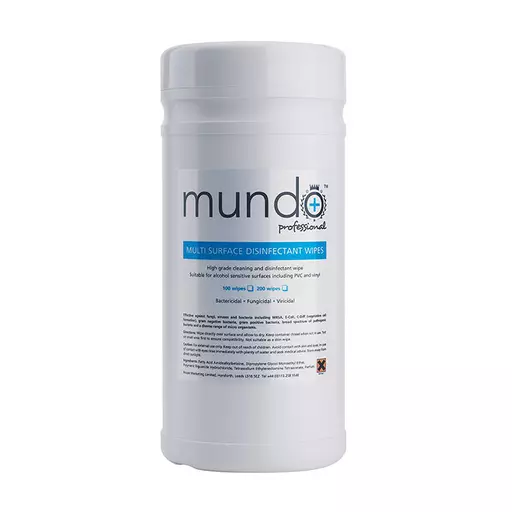 Mundo Multi Surface Disnfectant Wipes x 200