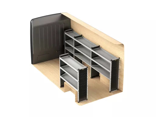 Full Trade Van Racking Kit Citroen Relay 2006 on LWB Medium Roof.