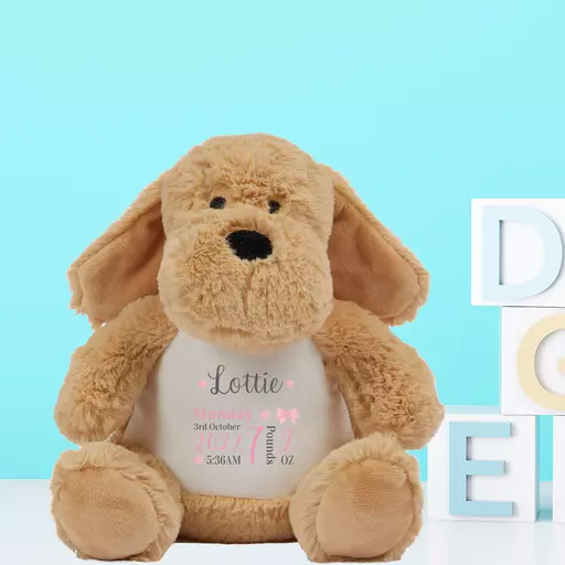 Baby Girl Dog Plush Soft Toy