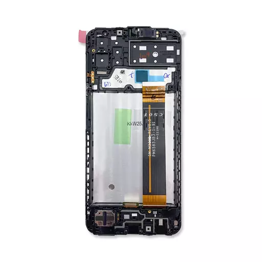 LCD Screen Assembly (With Frame ) (Service Pack) (Black) - Galaxy A13 (2022) (A137)