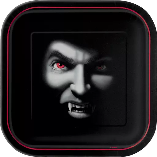 Vampire 9" Square Plates