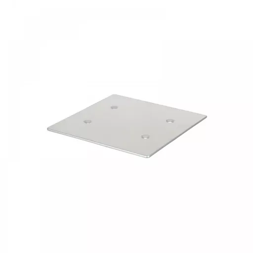 Equinox Quad Steel DecoTruss 300mm Base Plate Silver