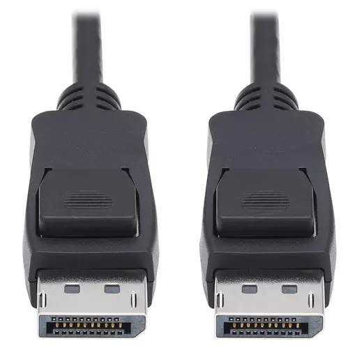 Tripp Lite P580-010-V4 DisplayPort 1.4 Cable with Latching Connectors, 8K (M/M), Black, 10 ft. (3.1m)