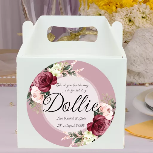 Children's Wedding Activity Box with Flowers