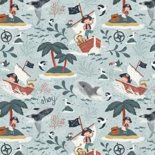 Pirate Adventures Textile