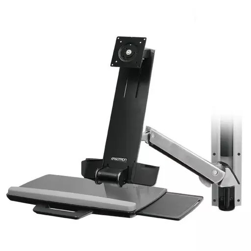 Ergotron Styleview Sit-Stand Combo Arm 61 cm (24") Aluminium Wall