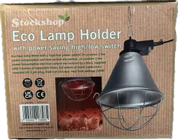 Eco heat lamp with switch