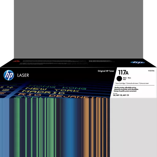 HP W2070A/117A Toner-kit black, 1K pages ISO/IEC 19798 for HP Color Laser 150