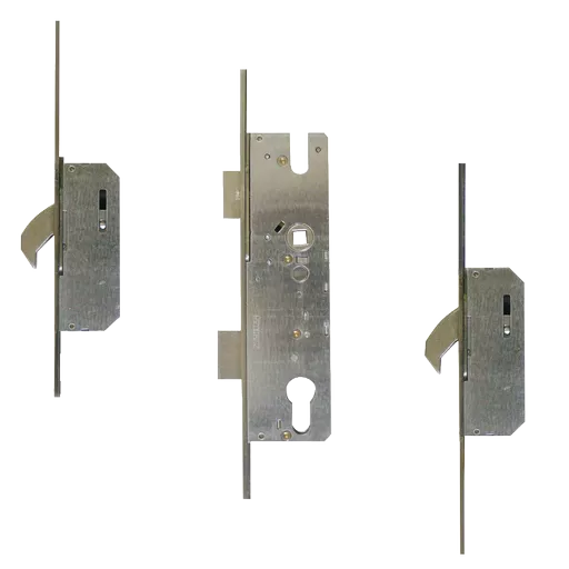WINKHAUS Cobra Keywind Latch & Deadbolt 20mm Radius Faceplate - 2 Hook