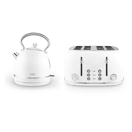 Heritage 1.7 Litre Dome Kettle & 4 Slice Toaster