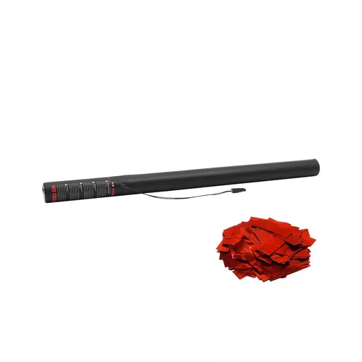 Equinox Electric Confetti Cannon 80cm Red Metallic
