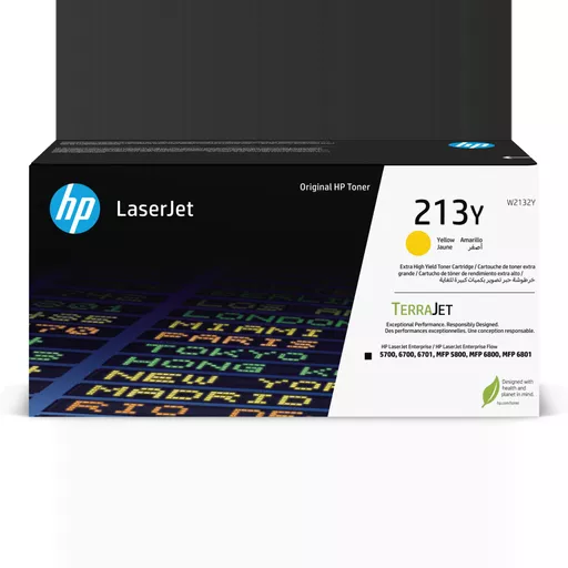 HP W2132Y/213Y Toner cartridge yellow extra High-Capacity, 12K pages ISO/IEC 19798 for HP CLJ 5800/6700/6701