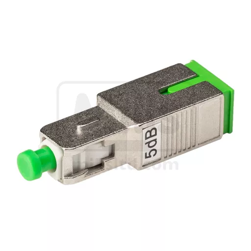 Singlemode Fibre Attenuator SC / APC Female - Male