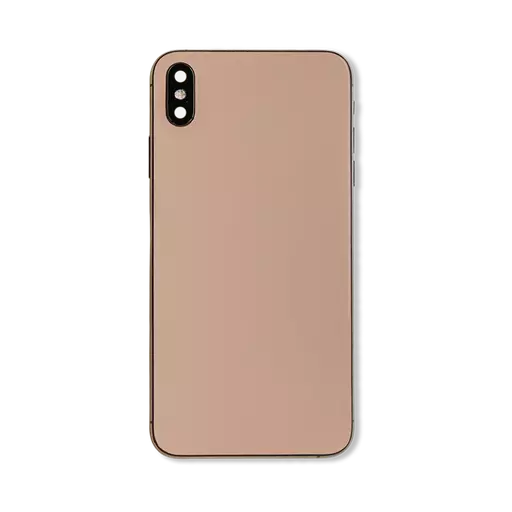 Back Housing With Internal Parts (Gold) (No Logo) - For iPhone XS