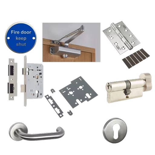 UNION Sashlock Fire Door Pack Kit