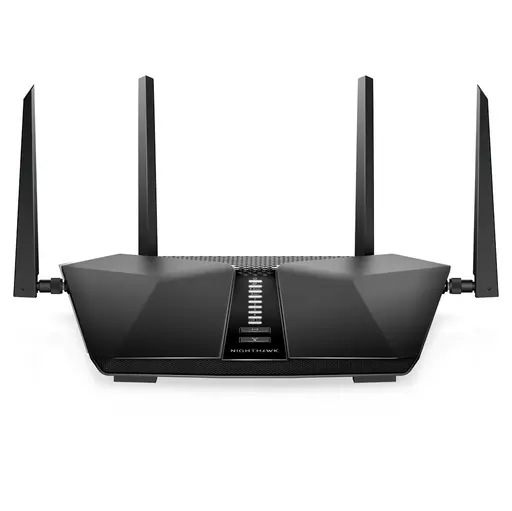 NETGEAR Nighthawk AX5400 wireless router Gigabit Ethernet Dual-band (2.4 GHz / 5 GHz) Black