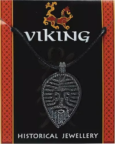 Viking Face Pendant