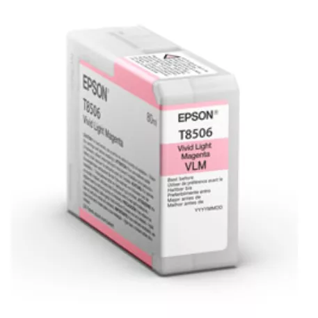 Epson C13T85060N/T8506 Ink cartridge light magenta 80ml for Epson SC-P 800