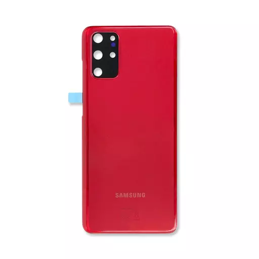 Back Cover w/ Camera Lens (Service Pack) (Aura Red) - For Galaxy S20+ (G985)