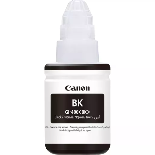 Canon 0663C001/GI-490BK Ink bottle black, 6K pages 135ml for Canon Pixma G 1400