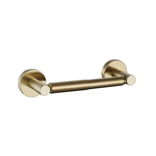 Genoa Spindle Toilet Roll Holder - Brushed Brass