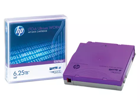 Hewlett Packard Enterprise C7976W backup storage media Blank data tape LTO 1.27 cm