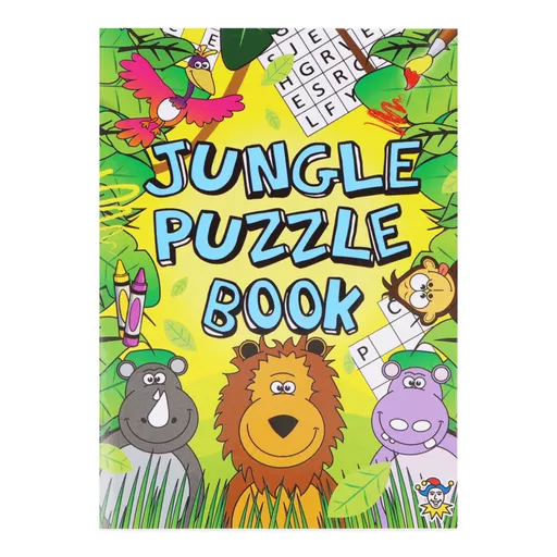 Jungle Puzzle Fun Book - 16pp - Pack of 48