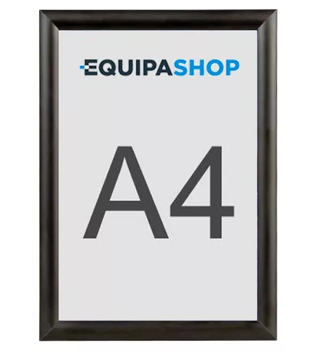A4 Black Snap Frame - 25mm