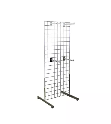 5ft Gridwall Straight Arm 'T' Leg Display