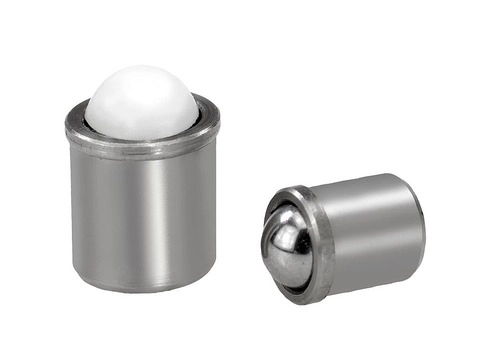 K0333 - Spring Plungers Smooth Version In Stainless Steel