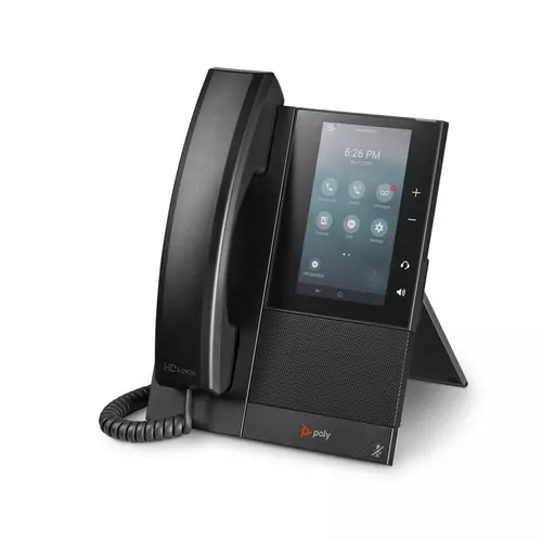 POLY CCX 505 DECT telephone Caller ID Black