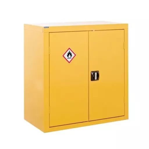 Hazardous Cupboard - Including 1 Shelf - 900h x 900w x 460d mm