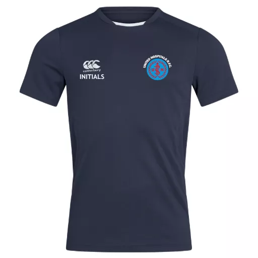 UnitedHospitalsRFC_ClubDryTee_Navy_Front.png