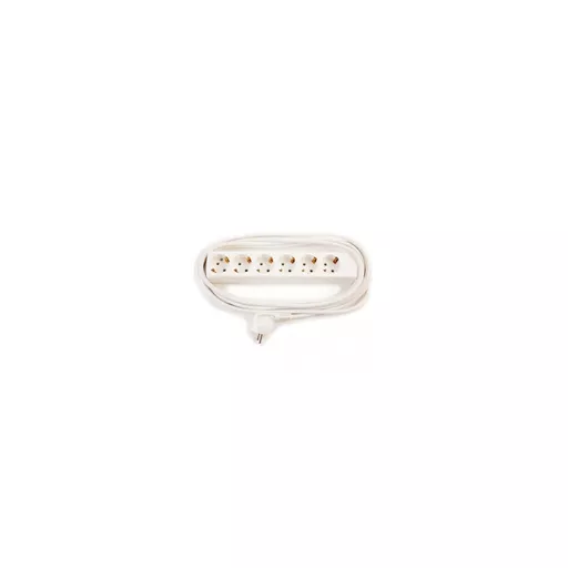 6-Gang European Extension Lead