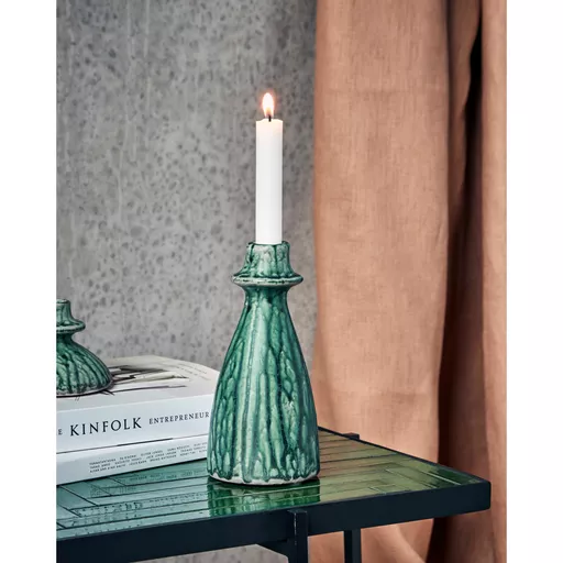 *Candle stand, Kulu, Green, Large