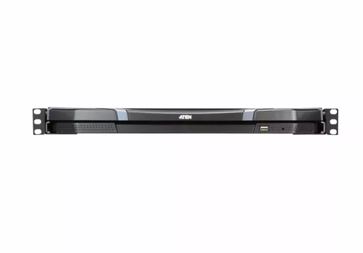 ATEN CL3800NW rack console 47 cm (18.5") 1920 x 1080 pixels Metal, Plastic Black 1U