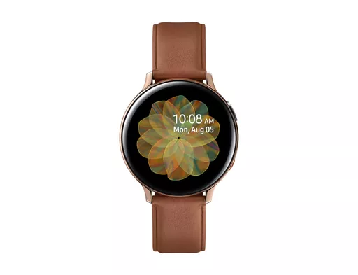 Samsung Galaxy Watch Active2 3.43 cm (1.35") OLED 44 mm Digital 360 x 360 pixels Touchscreen 4G Gold Wi-Fi GPS (satellite)