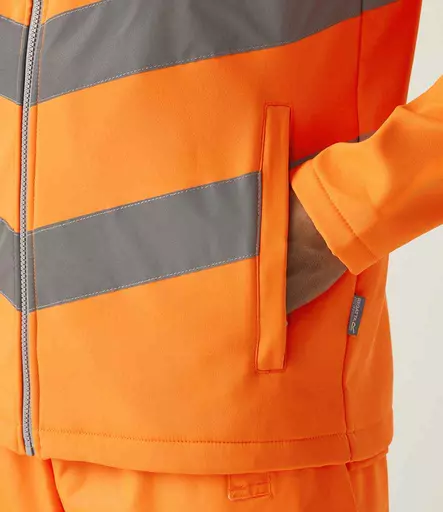 Regatta High Visibility Pro Contract Ablaze Soft Shell Jacket