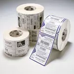 Zebra 12-Pack Label DT 4X6 475/ROLL PE DQP 3000 White