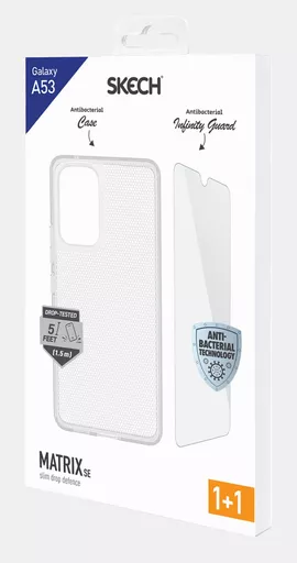 Skech SKB-A53-BB mobile phone case 16.5 cm (6.5") Cover Transparent