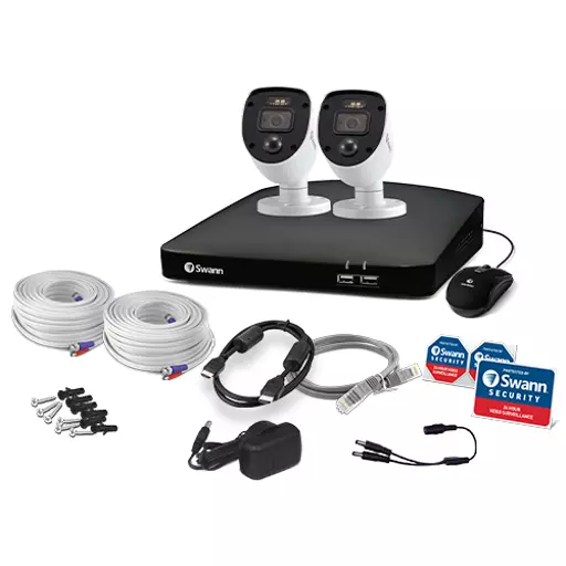 Swann SWDVK-446802SL video surveillance kit Wired 4 channels