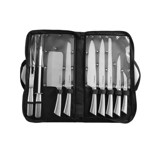 9 Piece Knife Set with Case