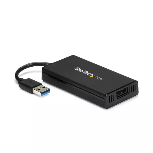 StarTech.com USB 3.0 to DisplayPort Adapter - DisplayLink Certified - 4K 30Hz