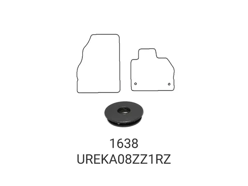 Renault Kangoo 2008-2022 Tailored Rubber Mats