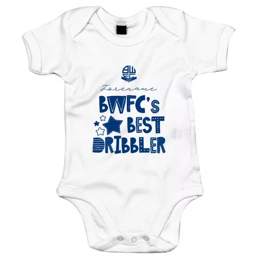 Bolton Wanderers FC Best Dribbler Baby Bodysuit