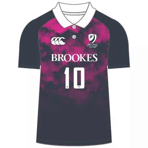 OxfordBrookesUniversity_Polo_HomeKit_EcoSublimateRaglanPolo_GreyPinkWhite_Front.png